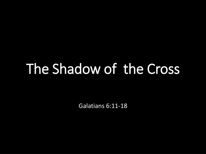 the shadow of the cross the shadow of the cross n.w