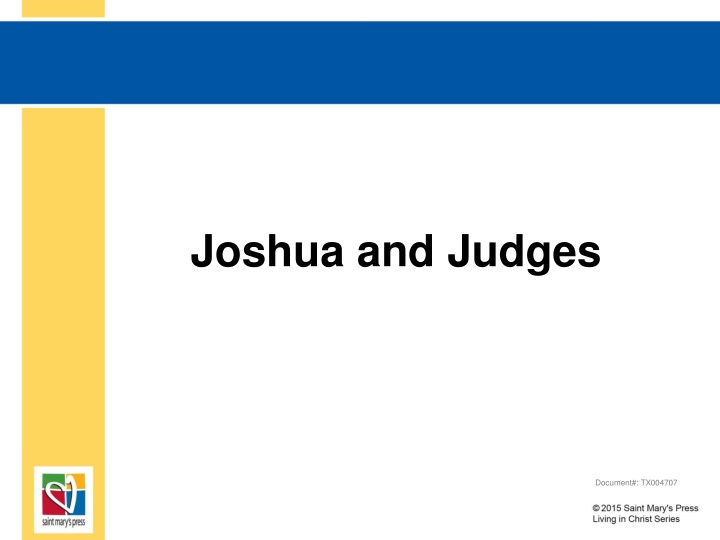 joshua and judges n.w