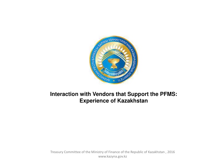 interaction with vendors that support the pfms n.w