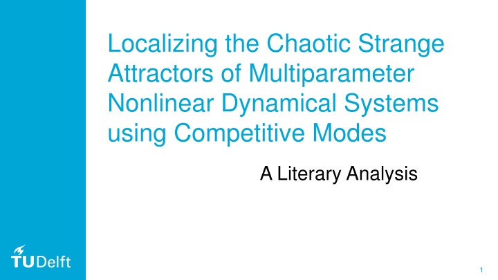 localizing the chaotic strange attractors n.w