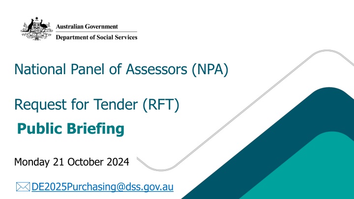 national panel of assessors npa n.w