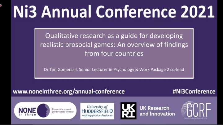 qualitative research as a guide for developing n.w