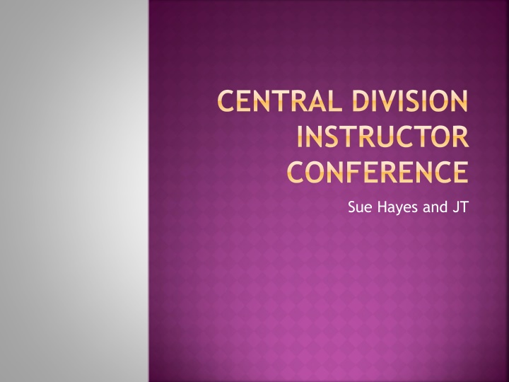 central division instructor conference n.w