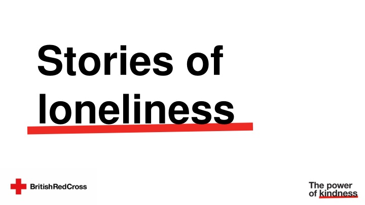stories of loneliness n.w