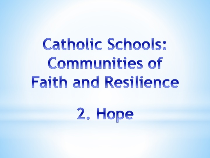 catholic schools communities of faith n.w