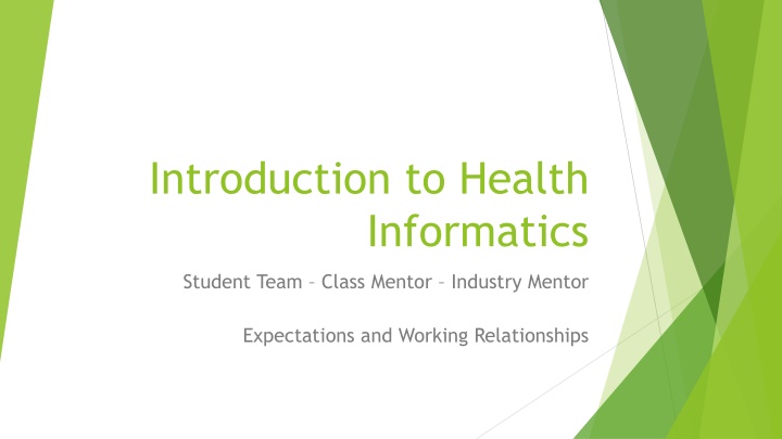 introduction to health informatics n.w