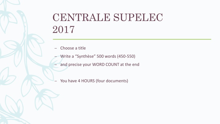 centrale supelec 2017 n.w