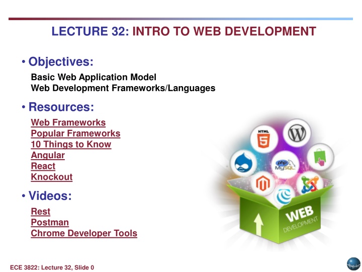 lecture 32 intro to web development n.w