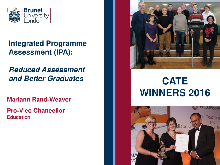 integrated programme assessment ipa n.w