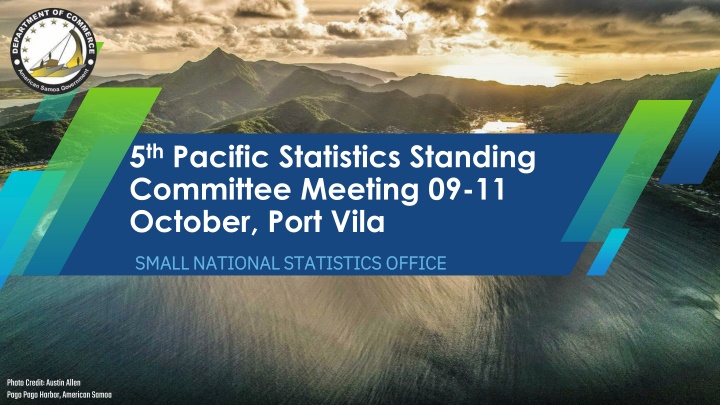 National Statistics Office Development Progress in Pacific Regions