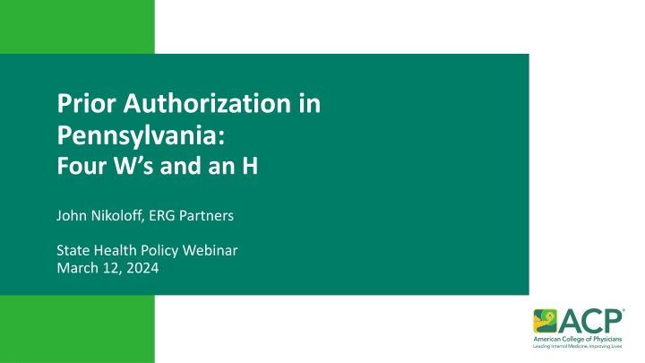 prior authorization in pennsylvania four n.w