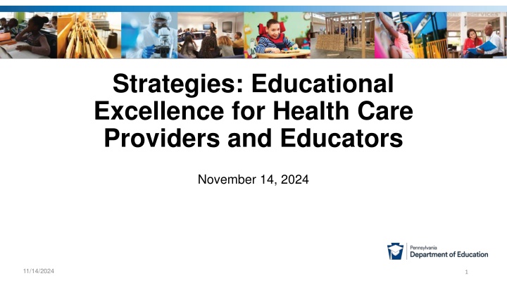 strategies educational excellence for health care n.w