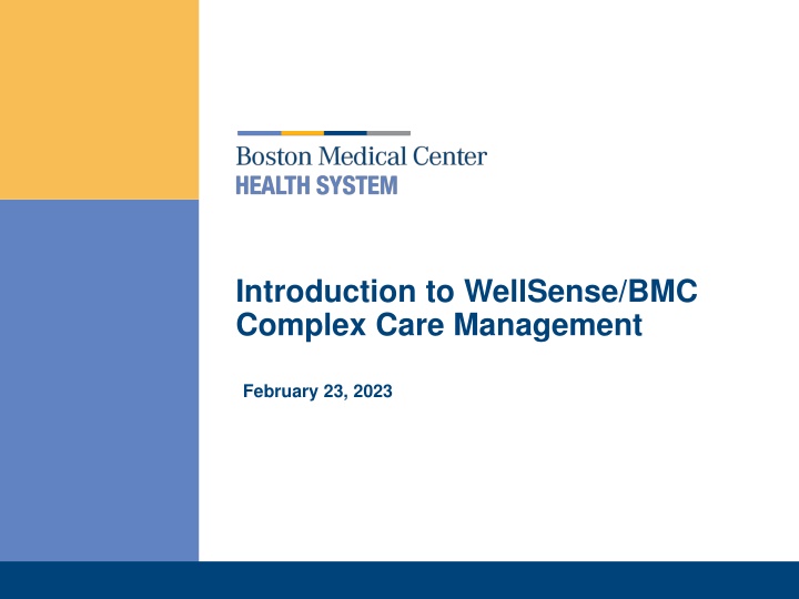 introduction to wellsense bmc complex care n.w