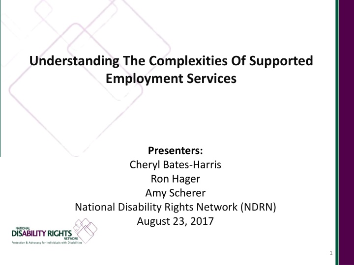 understanding the complexities of supported n.w