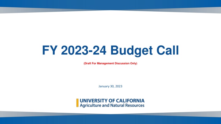 fy 2023 24 budget call n.w
