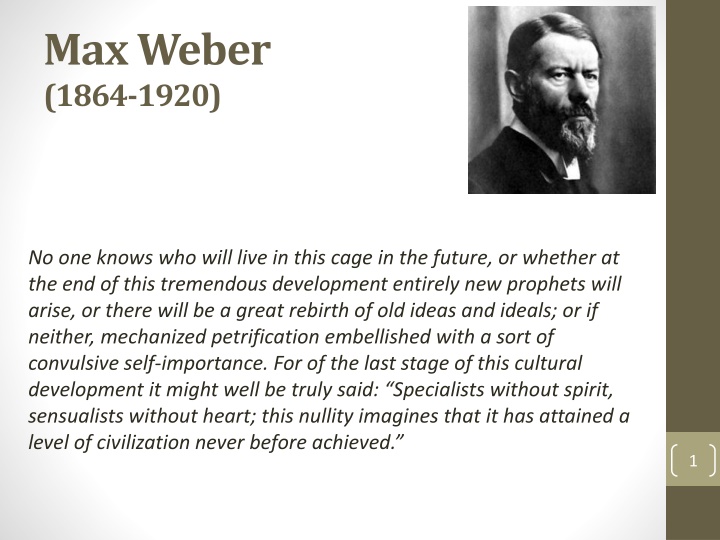 max weber 1864 1920 n.w