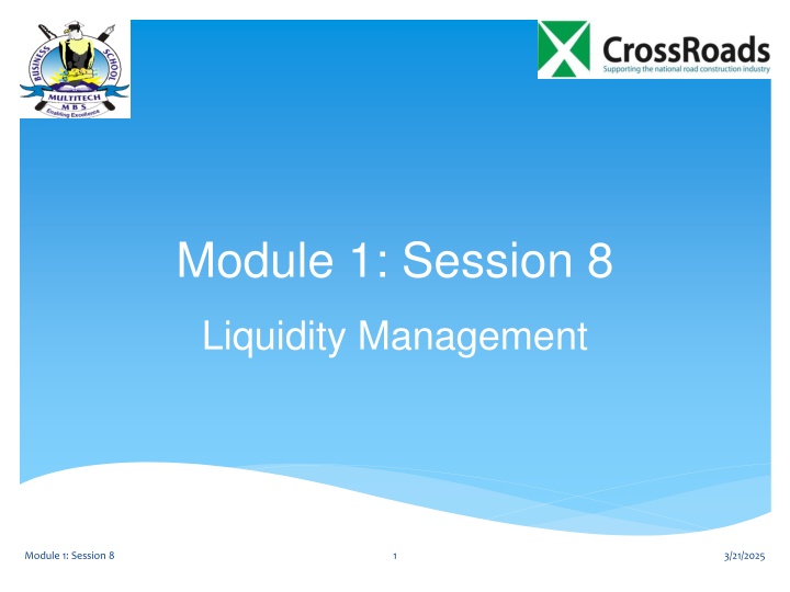 module 1 session 8 n.w