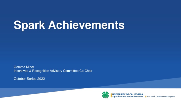 spark achievements n.w