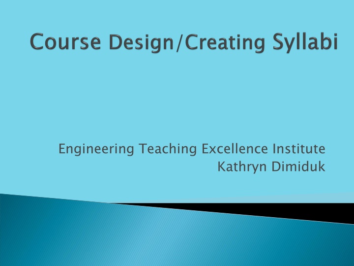 engineering teaching excellence institute n.w