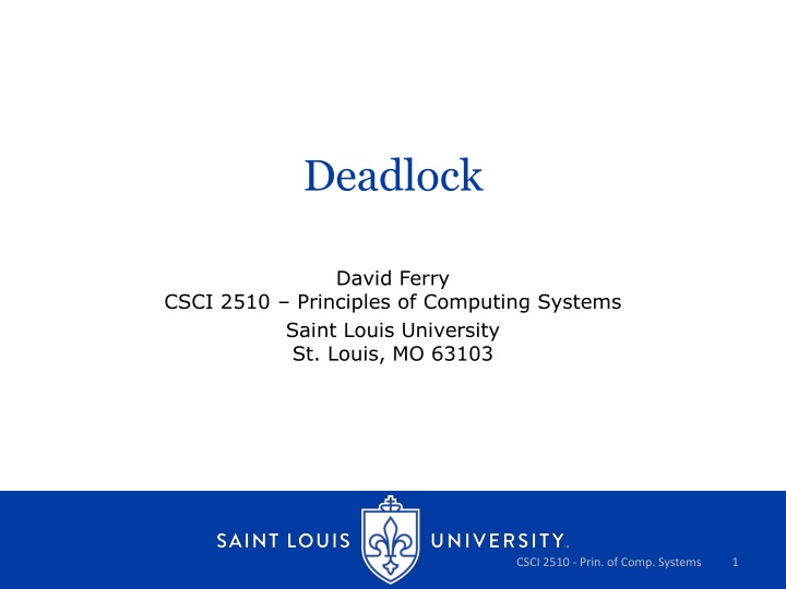 deadlock n.w