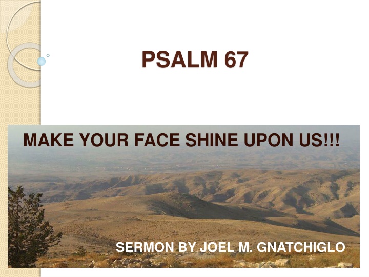 psalm 67 n.w