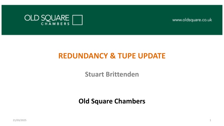 redundancy tupe update n.w