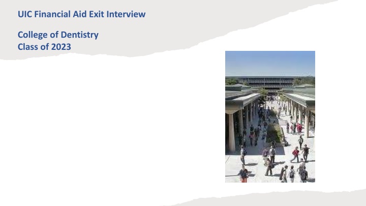 uic financial aid exit interview n.w