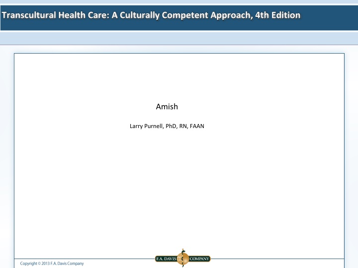 transcultural health care a culturally competent n.w