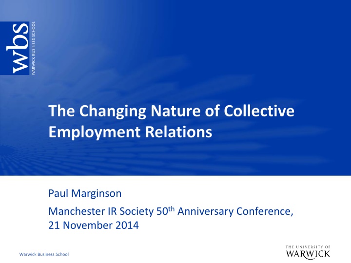 the changing nature of collective employment n.w