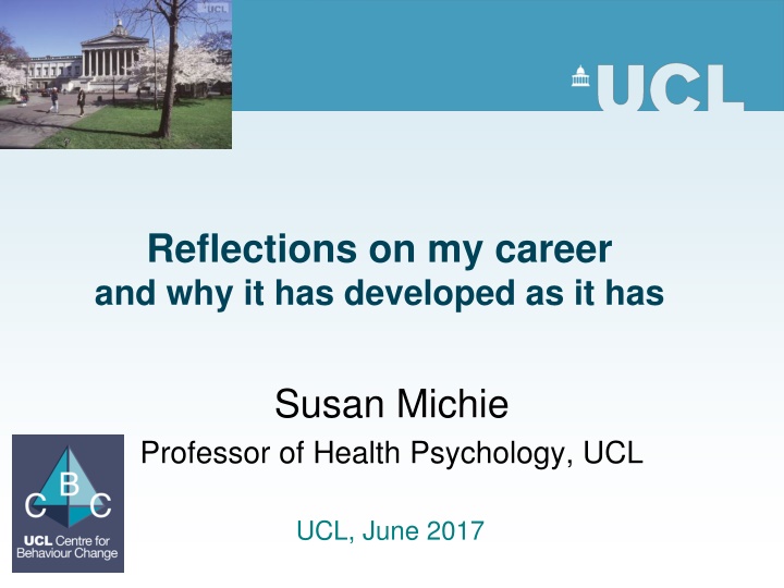 reflections on my career and why it has developed n.w