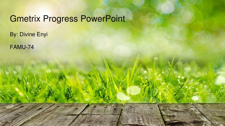 gmetrix progress powerpoint n.w