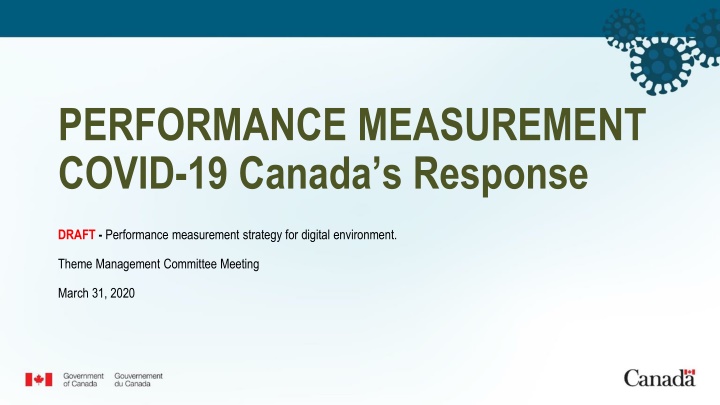performance measurement covid 19 canada s response n.w