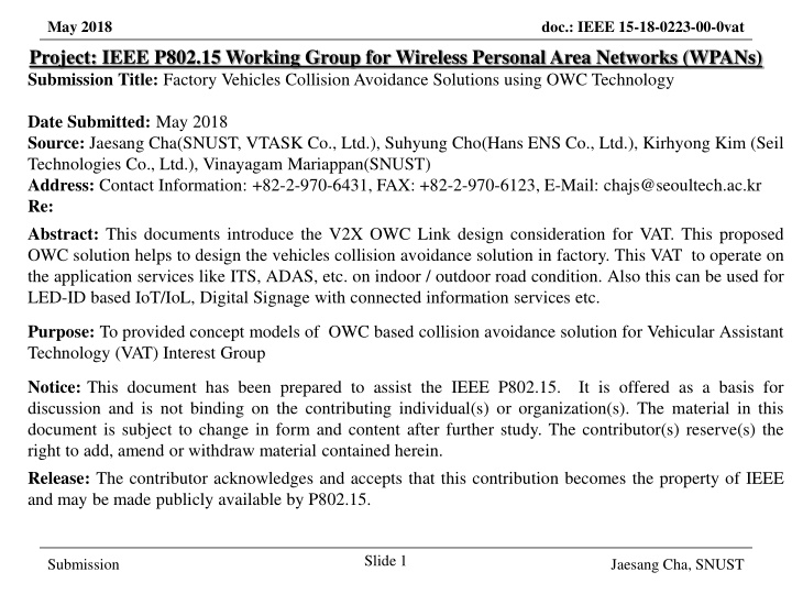 may 2018 project ieee p802 15 working group n.w