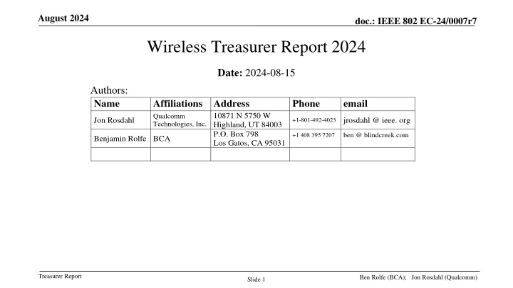 august 2024 n.w