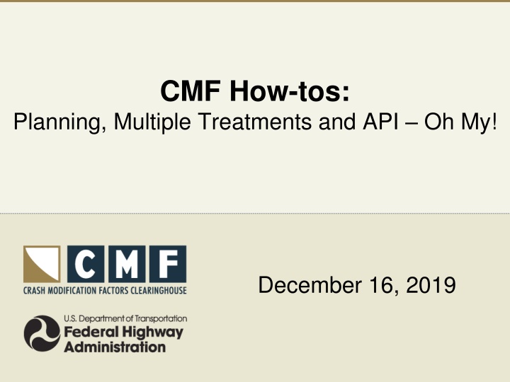 cmf how tos n.w