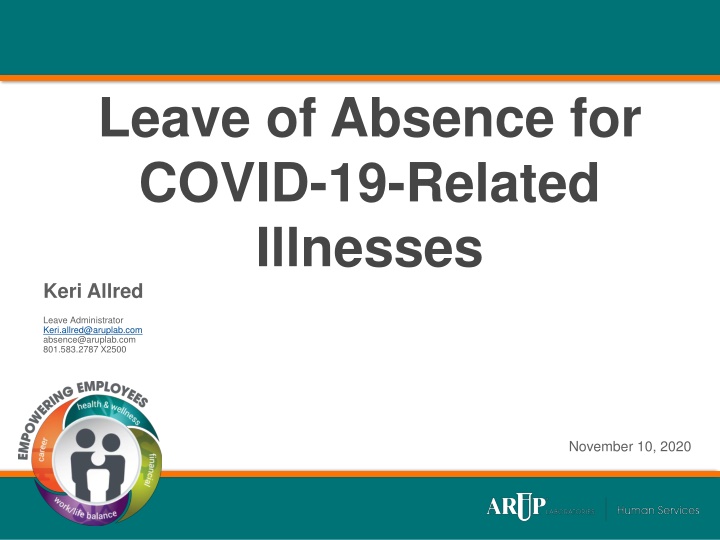 leave of absence for covid 19 related illnesses n.w