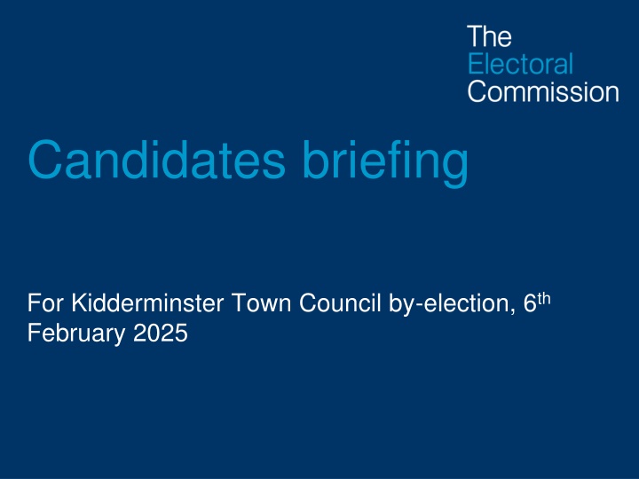 candidates briefing n.w
