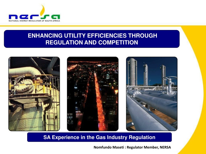 enhancing utility efficiencies through regulation n.w