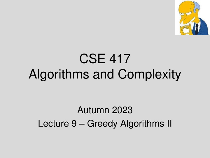 cse 417 n.w