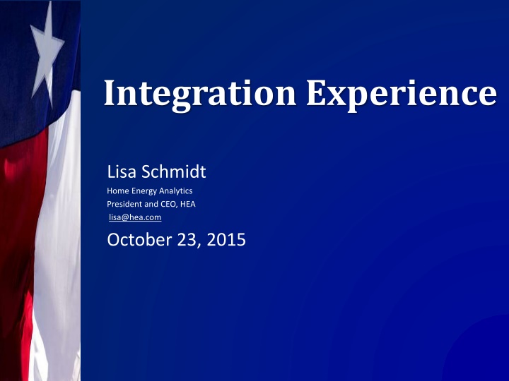 integration experience n.w
