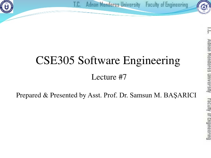 cse305 software engineering n.w