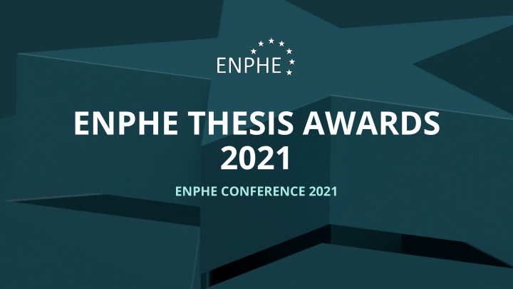 enphe thesis awards 2021 enphe conference 2021 n.w
