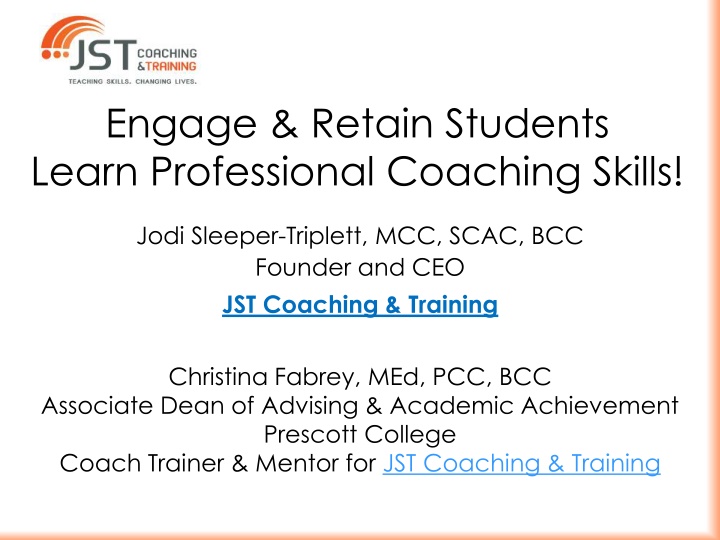 engage retain students learn professional n.w