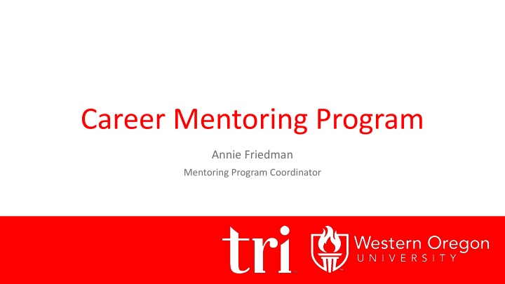 career mentoring program n.w