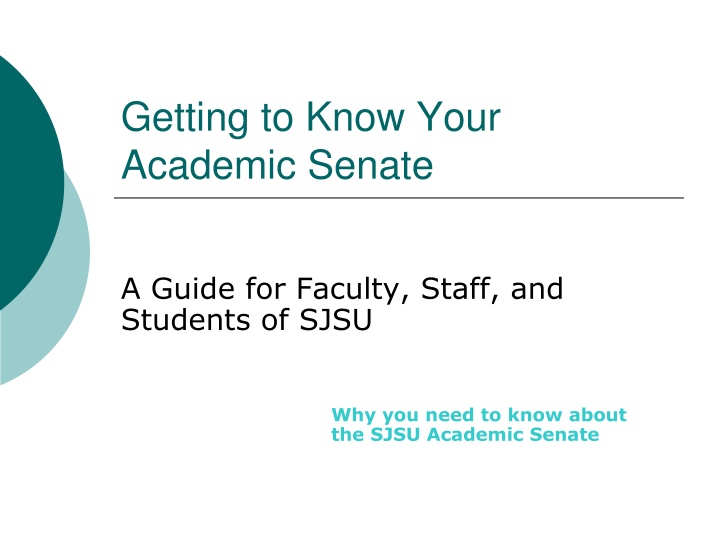 getting to know your academic senate n.w
