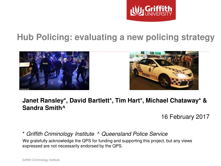 hub policing evaluating a new policing strategy n.w