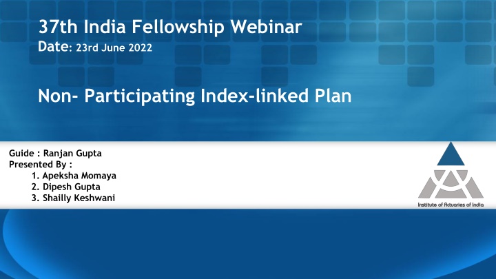 37th india fellowship webinar date 23rd june 2022 n.w