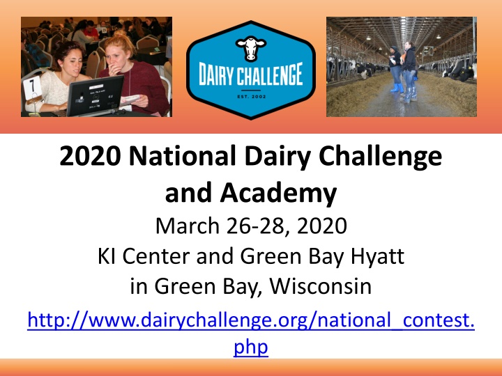 2020 national dairy challenge and academy march n.w