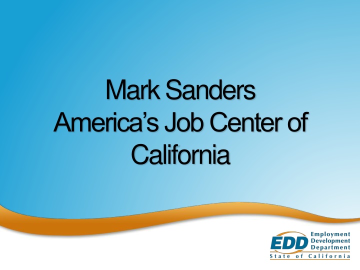 mark sanders america s job center of california n.w