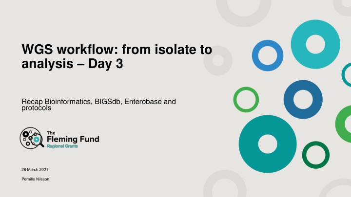 wgs workflow from isolate to analysis day 3 n.w